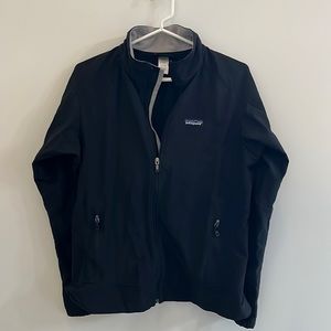 Women’s Patagonia light shell.